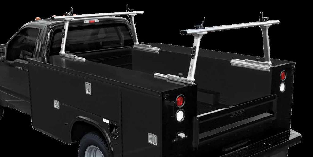 Utility Rac THE UTILITY TRUCK CARGO MANAGEMENT SYSTEM Utility Rac is a sliding truck rack system is designed to help you get the most carrying capacity out of your utility truck.