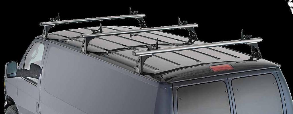 TracVan THE ULTIMATE VAN RACK TracVan has the strength and functionality that you need to get the job done and the quality that will tell your customers that you care about your equipment and