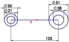 Inner diameter of the big end d 2 = F g P b2 l 2 = 27.44mm Where, Design bearing pressure for big end P b2 = 10.8 to 12.6N/mm2 Length of the crank pin l 2 = (1.0 to 1.
