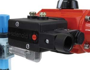 for all P series actuators Accessories are supplied mounted to actuators and bench tested, or separately.