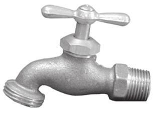 lasting solution to loosen exterior faucets Works with any wall material ( brick, concrete,