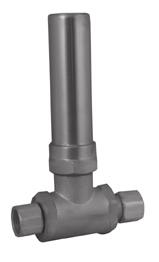 Water Hammer Arresters Maximum working temp: 250 F Maximum working pressure: 300psi Burst pressure: 2900psi Polly Bagged O COMP AA Water Hammer Arrester A95005 5/8 25/150 FIXTURE MIP AA TYPE OF