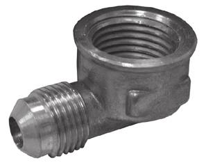 Flare x MIP Half Union Style 48 Flare Elbow Style 55 45 Flare Tube Fittings Flare x FIP Coupling Style 46 PART NO.