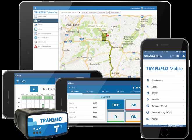 Transflo and ELD For many years, Transflo has been the preferred provider of mobile and document management solutions for commercial drivers.