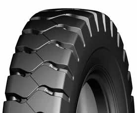 and punctures Stengthened traction and wear resistance Enhanced pattern block rigidity and wear performance Excellent