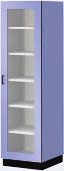 25" 8 adjustable shelves @ 72" H 10 adjustable shelves @ 84" H 5072 (shown) 5082