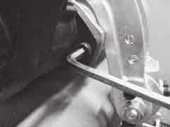 A82 Key 5x5x19 3 Tighten the bolt Fix the motor securely by tightening the bolt (hex socket