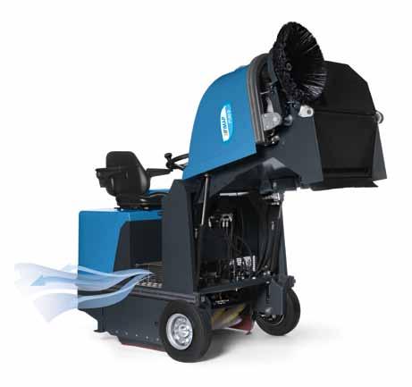 FS0901 Easy to drive and use even for an unskilled operator The FS0901 sweepers have been created to make the operator's job comfortable and easy.