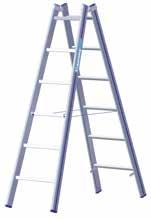 11 Stepladders 930 930 STEPLADDER, CONICAL Number Stile Total length (m) Standing height (m) Weight (kg) 93010001 5 73 1.51 0.80 7.30 168.00 93012001 6 73 1.79 1.10 8.