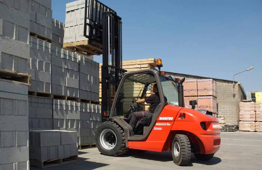 SUCCESS THROUGH IMAGINATIVE POWER MANITOU, the world s largest manufacturer of all-terrain forklift trucks, began its roots in a family tradition