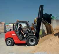 capable of performing where other forklifts can not. MH 25-4 T 5,000 lbs.
