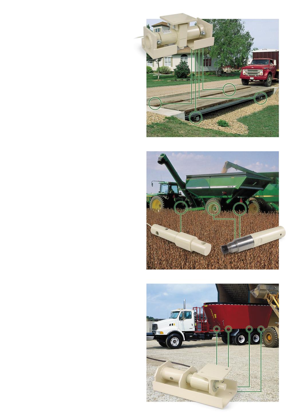 Truck Scales An on-farm truck scale will save money in several ways: Verify incoming delivery weights, pre-check weights going out to the elevator or check grain yields to compare performance of