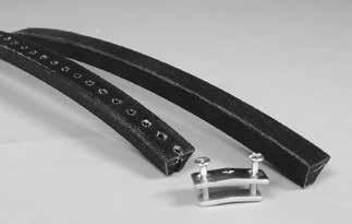 V-BELTS Open-End V-ing 3L/O, A, B, C Available in Perforated or Solid Construction Open-End V-belting is used where difficulty of installation prevents the use of endless belts or for emergency