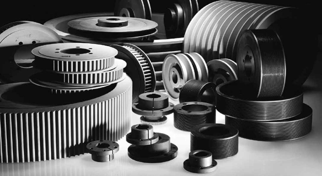 PULLEYS & BUSHINGS Pulleys & Bushings Megadyne offers a comprehensive line of pulleys and bushings for V-belts and synchronous/timing applications. Contact us for complete product information.