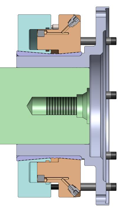 Retention Screws (8) Piston Vent Plug Cylinder