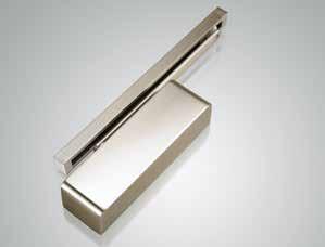 High performance cam action technology is extremely efficient, allowing the closer to be set to provide reliable closing power for fire door applications yet still be easy to open.