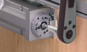 7 120 Adjustable latch action 2 The speed of closing in the last 7 can be adjusted to overcome seals and latches.