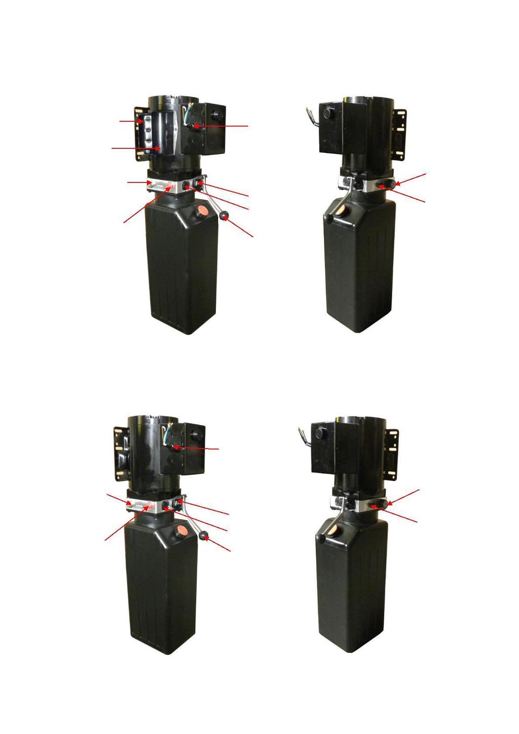 b. Indypro manual power unit, 220V/50HZ, Single phase (See Fig.