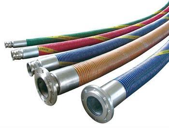 TEMPERATURE RANGE : ( -30 C to + 250 C ) Composite Hose Light and flexible composite hoses are made from multi layers