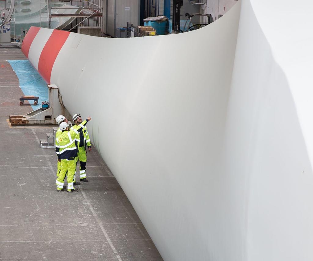 A top performer in high winds: The rotor blade Rotor blades are not necessarily what wind turbine operators focus on.