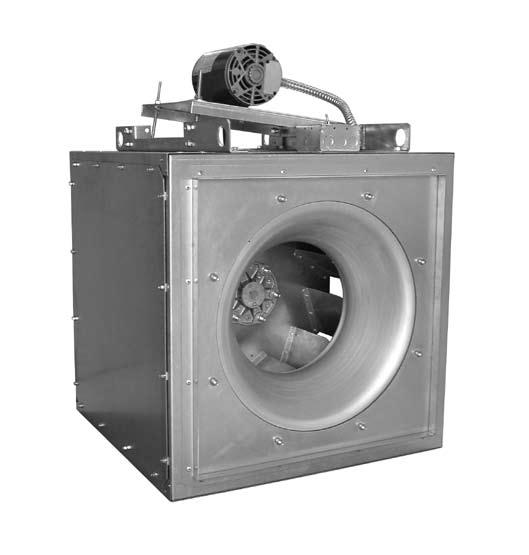 INSTALLATION, OPERATION & MAINTENANCE MANUAL Centrifugal Square Inline Fans IM 4205 Issue Date: 6-04 Rev.