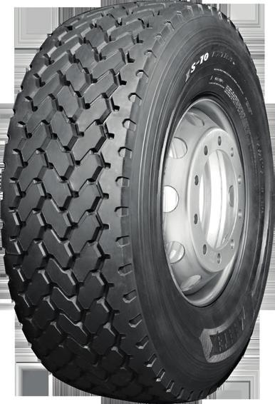 ZS-10 EXTRA a) Aggressive tread design for both On & Off road applications b) Large tread blocks offer excellent traction c) Wide and deep tread