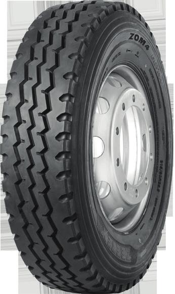 ZOM4 EXTRA a) All position pattern for mixed road application b) Abrasive resistant tread compound helps resist tears and deliver longer mileage both in on & off road application c) Unique semi-lug