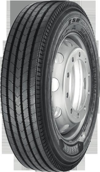 ZSR EXTRA a) All position tire exclusively designed for Steer axle position for Regional application of Light Trucks & Trucks b) Unidirectional pattern to deliver extra-ordinary performance in wet
