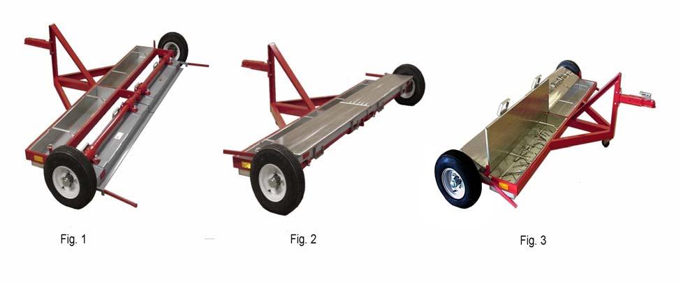 OPERATION The MKS4000 Magnetic Tow Sweeper is ready for use when the magnets are turned to the sweeping position (Fig 1).