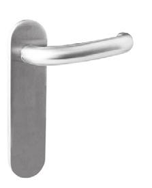 STAINLESS STEEL 032432 1 30 30 GREY 032433 1 30 30 BLACK 032435 1 30 30 Handle set with cylinder hole.