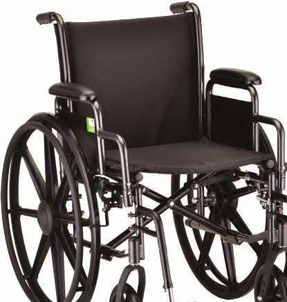 Wheelchairs 5160S/5180S 5200S Wheelchairs K3 K7 16 /18 WIDTHS 5160S/5180S - Detachable desk arms with easy adjust footrests 5160SE/5180SE - Detachable desk arms with elevating leg rests 5161S/5181S -