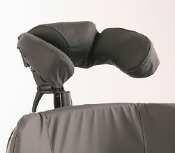Headrests Cheek support grey Dartex : including