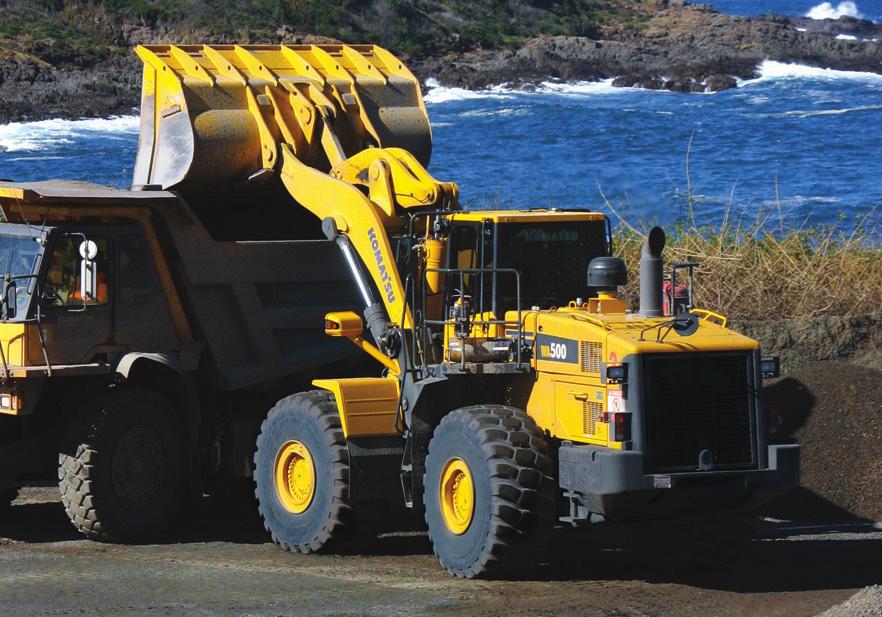 Product Line-up WHEEL LOADERS Komatsu Wheel Loaders have proven themselves worldwide as multi-purpose loaders in earthmoving applications and in quarries.