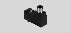 Standard valves to ISO 15218, plug connector M12x1, IEC 61076-2-101 Standard valve with round plug connector VSCS-B-M32 1R3 Valve actuator for electrical actuation of basic valve bodies Pneumatic