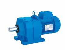PRODUCT RANGE COAXIAL GEAR REDUCERS AND GEARMOTORS Coaxial gear reducers and gearmotors E series Size 16 sizes (32... 180) Power P 1 0.09... 75 kw 10,000 N m 4.