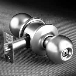 cylindrical locksets 4300 series tubular knob locksets An economical, light/medium-duty knob lockset that pro vides an outstanding com bi na tion of value and per for mance.