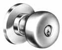 Manufactured for the industrial, commercial and institutional markets, this lockset features security, dependability and versatility in attractive designs and finishes. features ANSI/BHMA: A156.