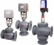 VF-5000 Motorized Valve PN16 Flaged pplicatio VF-5000 series motorized valves are composed of the electric actuators ad the cotrol valves.
