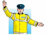 This section covers the Garda signals and instructions you must obey when