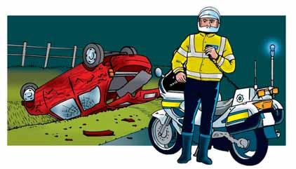 What to do if you arrive at the scene of an accident DOs DON Ts Do remain calm. Don t panic assess the situation before taking action. Do switch off the engine and apply the handbrake.