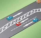 The two-lane section allows for safe overtaking and alternates with a one-lane section roughly every 2 kilometres.