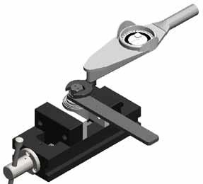 23. Grip the vent rod nut in the vise and tighten to 3.5 ft lb (5 N m, 0.5 m kg). 26. Place the range spring and the lower spring into the body cap.