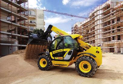 The NEW LM Series telehandler digs, lifts, loads and places materials with utmost precision.