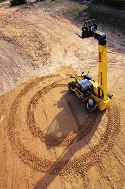 Lift, Load, push and backfill WitH ease New Holland LM Series telehandlers are rugged, reliable and easy to maintain.