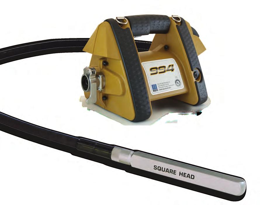 994 Rugged electric motor vibrator The 994 is built on the reliable and legendary performance of Wyco s 992A and 993 Series.