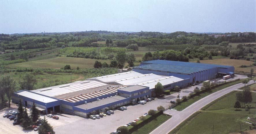 COMEFRI SpA factory at Magnano in Riviera (UD) Italy with 156,000 sq.ft.