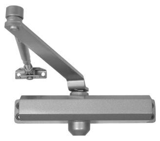 1704/1740 SERIES DOOR CLOSERS 9-1/16" 1700 SERIES DOOR CLOSER WITHOUT BACKCHECK 3/4" Heavy Duty Size 4 Retrofits Norton & Yale hole spacing Rack & pinion mechanism Two separate valves independently