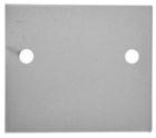00 ea 1/8" 3-1/2" 4" CYLINDER COVER PLATE Exterior trim for US2870 & US2880 devices Will