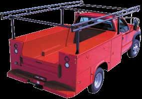 Universal construction fits most pickup trucks with a 6' or 8' bed Over-cab