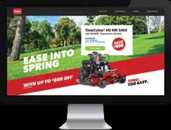 At Toro we know what matters to people who mow.